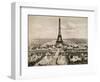 Paris: Eiffel Tower, 1900-null-Framed Giclee Print