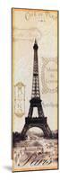 Paris Eiffel Tower Stamps-null-Mounted Poster