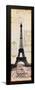 Paris Eiffel Tower Stamps-null-Framed Poster
