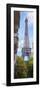 Paris Eiffel tower vertical Panoramic-Philippe Manguin-Framed Photographic Print