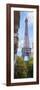 Paris Eiffel tower vertical Panoramic-Philippe Manguin-Framed Photographic Print