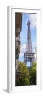 Paris Eiffel tower vertical Panoramic-Philippe Manguin-Framed Photographic Print