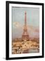 Paris - Eiffel Tower-null-Framed Art Print