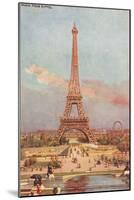 Paris - Eiffel Tower-null-Mounted Art Print