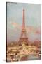 Paris - Eiffel Tower-null-Stretched Canvas