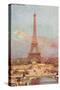 Paris - Eiffel Tower-null-Stretched Canvas