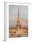 Paris - Eiffel Tower-null-Framed Art Print