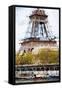 Paris Eiffel VII - In the Style of Oil Painting-Philippe Hugonnard-Framed Stretched Canvas