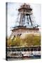 Paris Eiffel VII - In the Style of Oil Painting-Philippe Hugonnard-Stretched Canvas