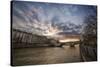 Paris, End of a Day-Sebastien Lory-Stretched Canvas