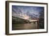 Paris, End of a Day-Sebastien Lory-Framed Photographic Print