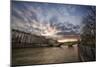 Paris, End of a Day-Sebastien Lory-Mounted Photographic Print