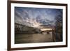 Paris, End of a Day-Sebastien Lory-Framed Photographic Print