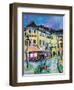 Paris Evening I-Jeanette Vertentes-Framed Art Print