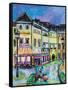 Paris Evening I-Jeanette Vertentes-Framed Stretched Canvas