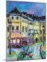 Paris Evening I-Jeanette Vertentes-Mounted Art Print