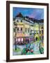 Paris Evening I-Jeanette Vertentes-Framed Art Print