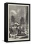 Paris Exhibition, Exterior of Japanese House in the Trocadero Park-null-Framed Stretched Canvas