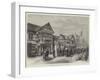 Paris Exhibition, the English Houses in the Avenue of Nations-null-Framed Giclee Print