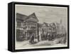 Paris Exhibition, the English Houses in the Avenue of Nations-null-Framed Stretched Canvas