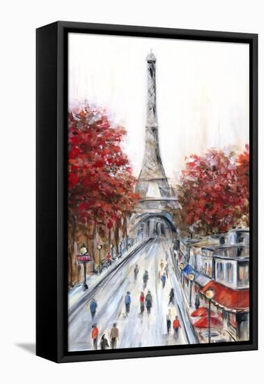 Paris Fall-Marilyn Dunlap-Framed Stretched Canvas