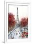 Paris Fall-Marilyn Dunlap-Framed Art Print