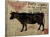 Paris Farms I-Color Bakery-Stretched Canvas