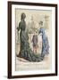 Paris Fashion, from 'Journal Des Demoiselles', Published Dupuy Paris, 1879-null-Framed Giclee Print