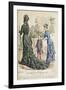 Paris Fashion, from 'Journal Des Demoiselles', Published Dupuy Paris, 1879-null-Framed Giclee Print