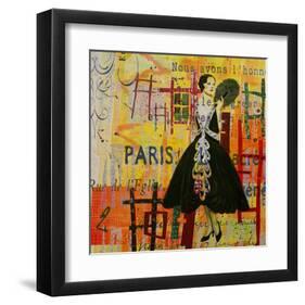 Paris-Fashion I-Irena Orlov-Framed Art Print