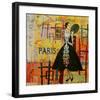 Paris-Fashion I-Irena Orlov-Framed Art Print