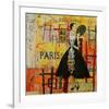 Paris-Fashion I-Irena Orlov-Framed Art Print