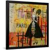 Paris-Fashion I-Irena Orlov-Framed Art Print