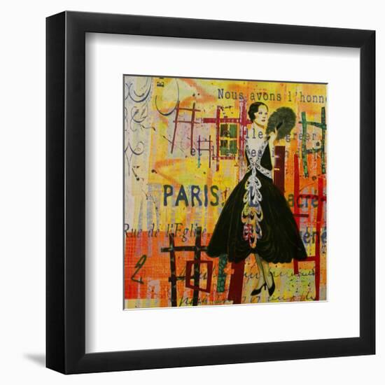 Paris-Fashion I-Irena Orlov-Framed Art Print