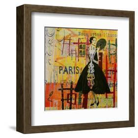 Paris-Fashion I-Irena Orlov-Framed Art Print