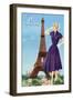 Paris Fashion I-null-Framed Art Print