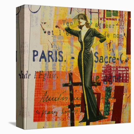 Paris-Fashion II-Irena Orlov-Stretched Canvas