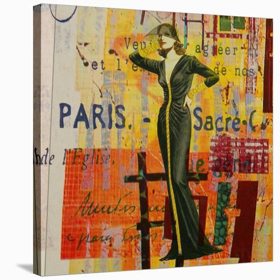 Paris-Fashion II-Irena Orlov-Stretched Canvas