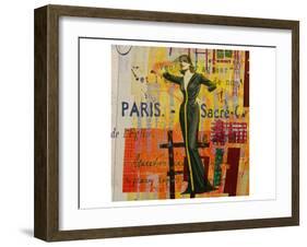 Paris-Fashion II-Irena Orlov-Framed Art Print