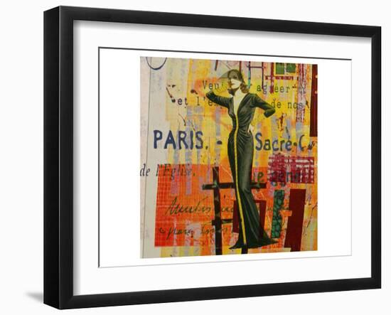 Paris-Fashion II-Irena Orlov-Framed Art Print