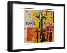 Paris-Fashion II-Irena Orlov-Framed Art Print