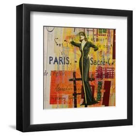 Paris-Fashion II-Irena Orlov-Framed Art Print