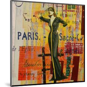 Paris-Fashion II-Irena Orlov-Mounted Art Print