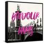 Paris Fashion Series - Bonjour Paris - Alexandre III Bridge-Philippe Hugonnard-Framed Stretched Canvas