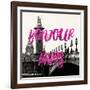 Paris Fashion Series - Bonjour Paris - Alexandre III Bridge-Philippe Hugonnard-Framed Photographic Print