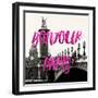 Paris Fashion Series - Bonjour Paris - Alexandre III Bridge-Philippe Hugonnard-Framed Photographic Print