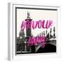 Paris Fashion Series - Bonjour Paris - Alexandre III Bridge-Philippe Hugonnard-Framed Photographic Print