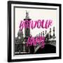 Paris Fashion Series - Bonjour Paris - Alexandre III Bridge-Philippe Hugonnard-Framed Photographic Print