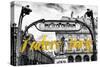 Paris Fashion Series - J'adore Paris - Metropolitain-Philippe Hugonnard-Stretched Canvas