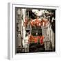 Paris Fashion Series - J'adore Paris - Montmartre II-Philippe Hugonnard-Framed Photographic Print